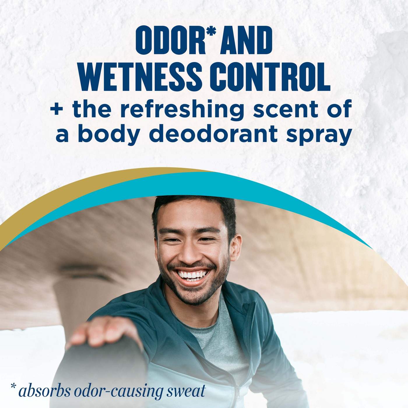 Gold Bond Men's Essentials Talc-Free Body Powder Spray - Nightfall; image 3 of 7