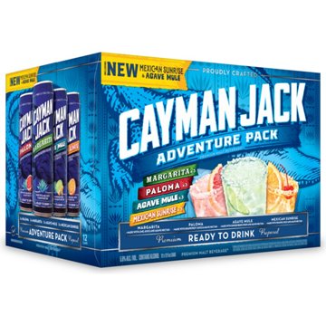 Cayman Jack Adventure Pack 12 pk Cans, 12 oz