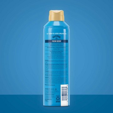 Gold Bond No Mess Talc-Free Foot Powder Spray, Fresh Scent, 7 oz