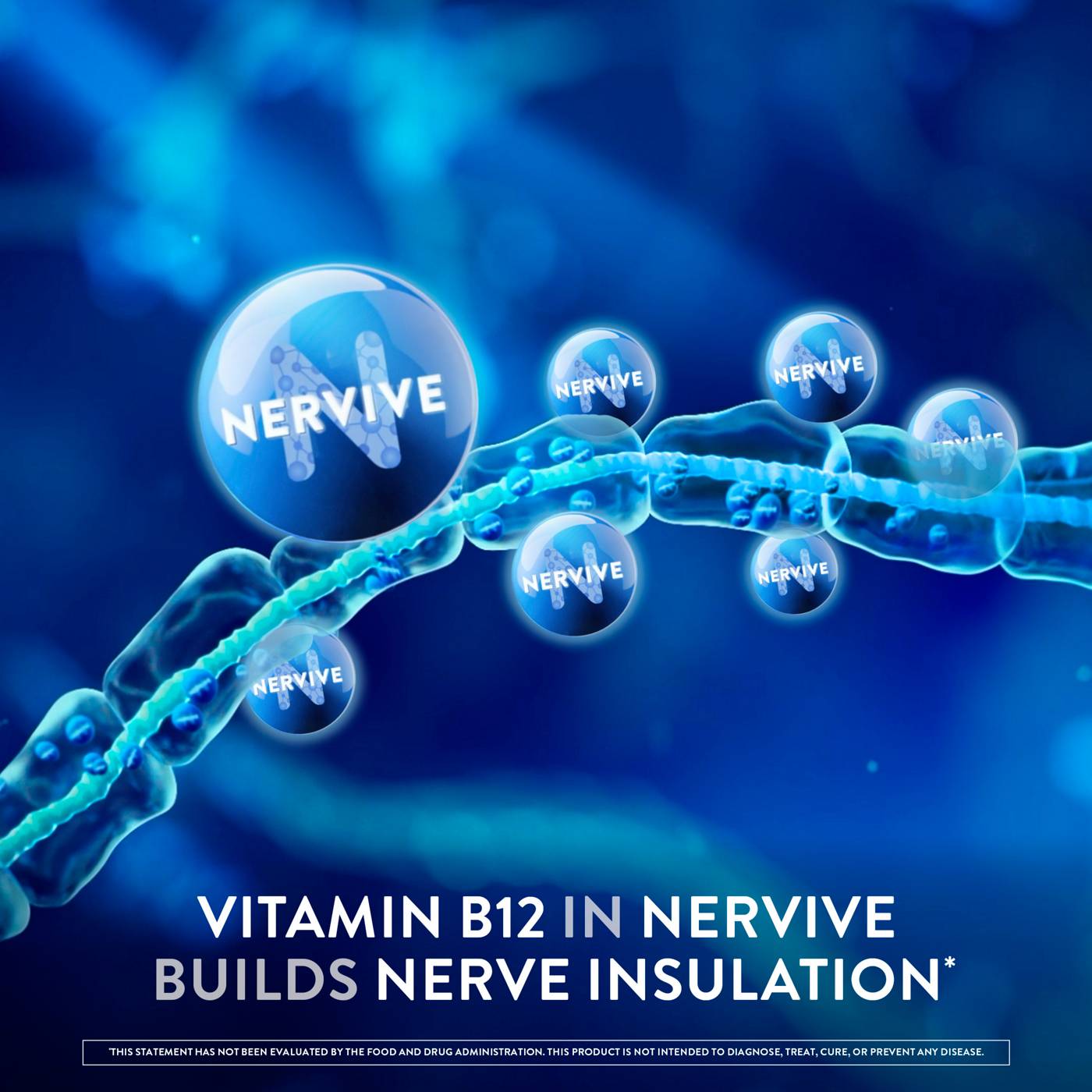 Nervive Nerve Health Tablets with Alpha Lipoic Acid, to Fortify Nerve Health & Function in Fingers, Hands, Toes, & Feet; image 2 of 4