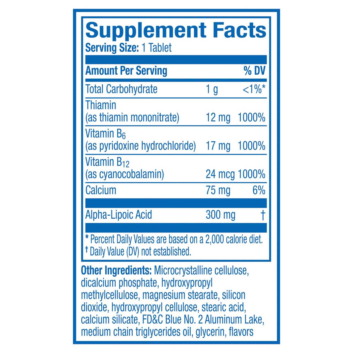 Nervive Nerve Health Tablets with Alpha Lipoic Acid, to Fortify Nerve Health & Function in Fingers, Hands, Toes, & Feet; image 4 of 4