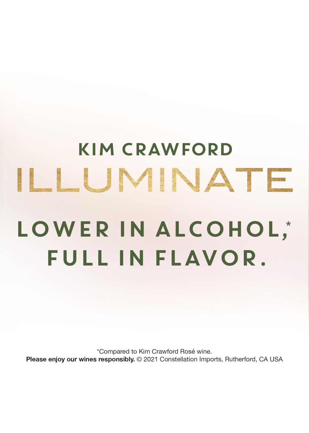 Kim Crawford Illuminate Rose Wine Bottle; image 2 of 10