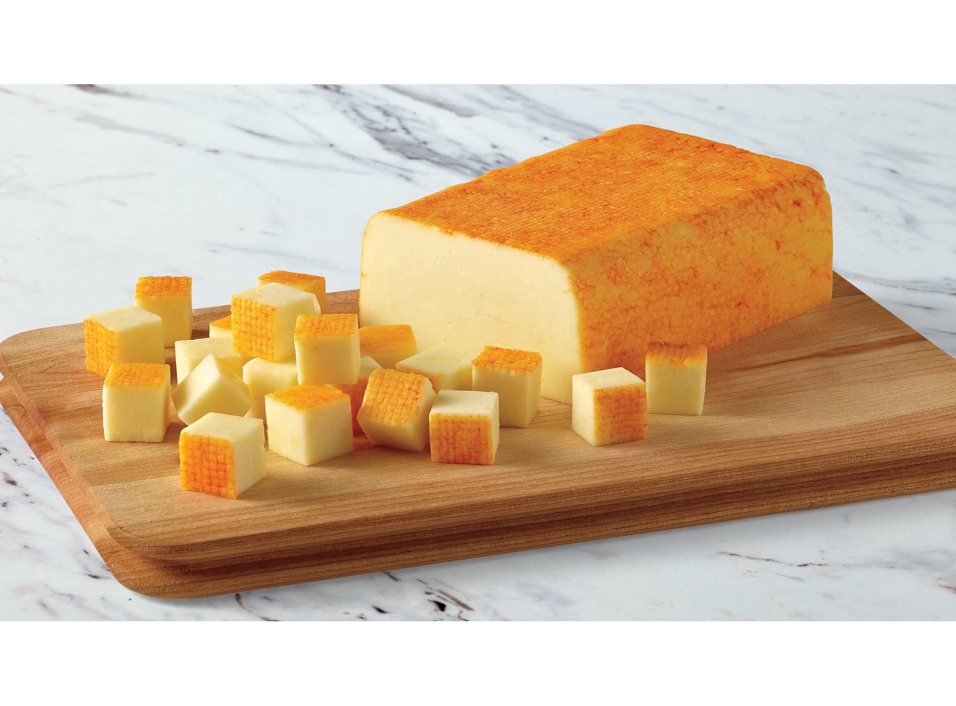 H-E-B Deli Muenster Cheese Cubes; image 2 of 4