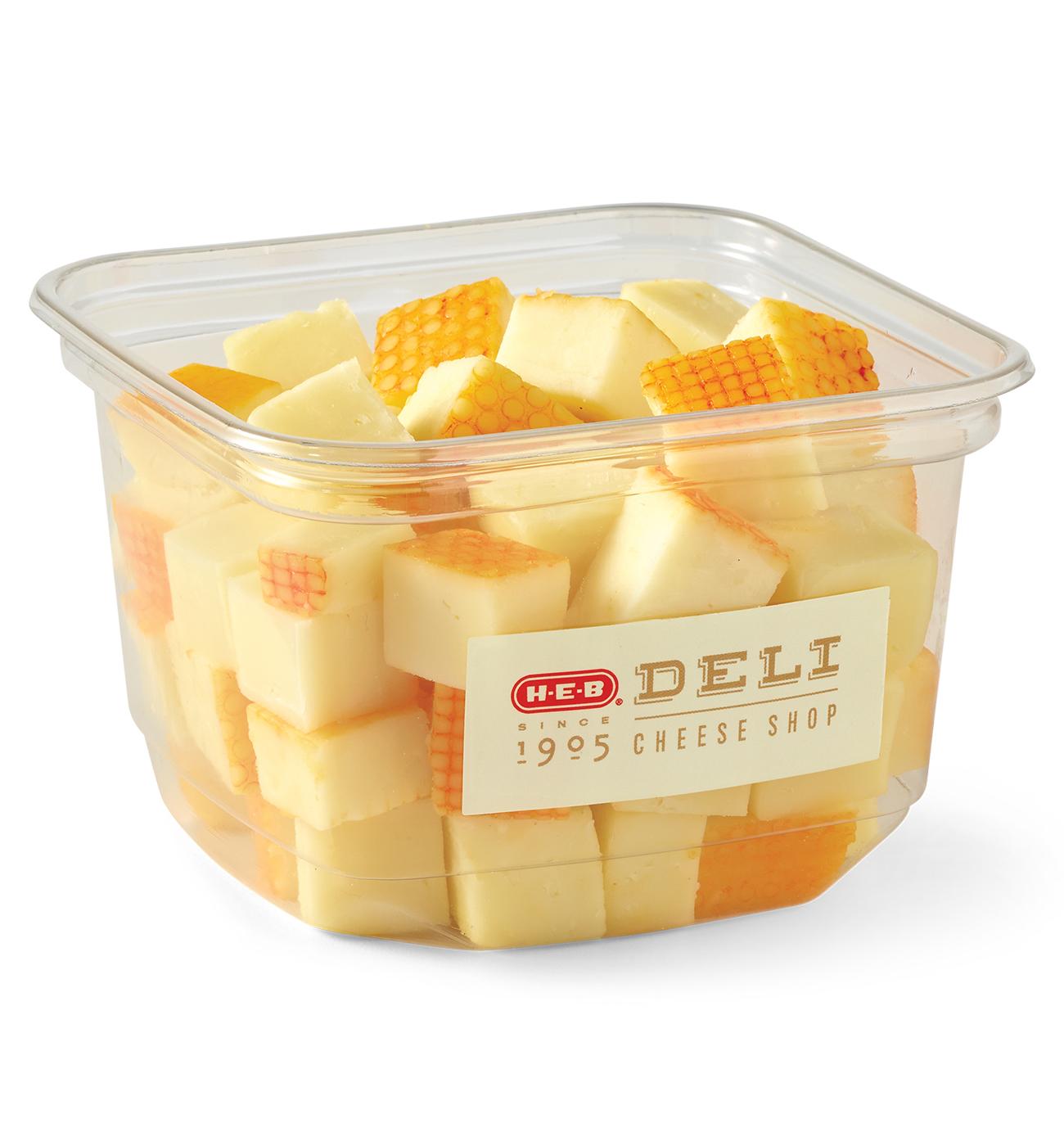 H-E-B Deli Muenster Cheese Cubes; image 4 of 4