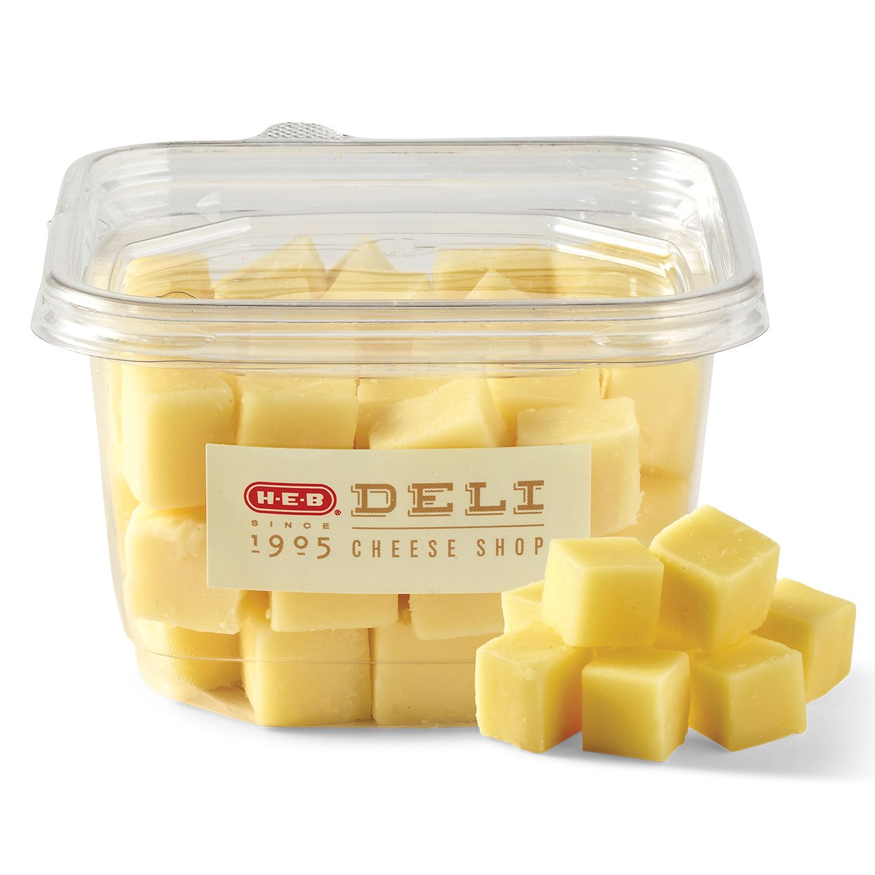 H-E-B Deli Artisan White Cheddar Cheese Cubes - Shop Cheese At H-E-B