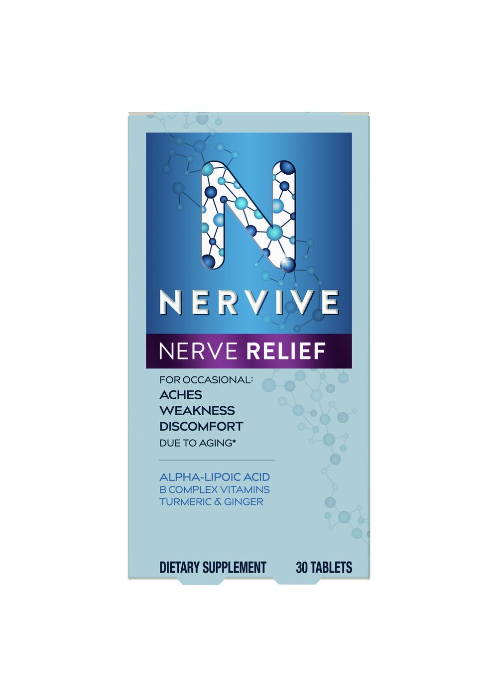 Nervive Nerve Relief with Alpha Lipoic Acid Tablets; image 1 of 11