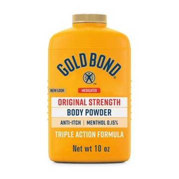 Gold Bond Medicated Original Strength Body Powder, Talc-Free, 10 oz