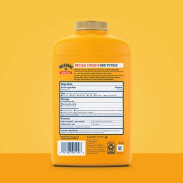 Gold Bond Medicated Original Strength Body Powder, Talc-Free, 10 oz