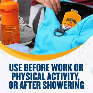 Gold Bond Medicated Original Strength Body Powder, Talc-Free, 10 oz