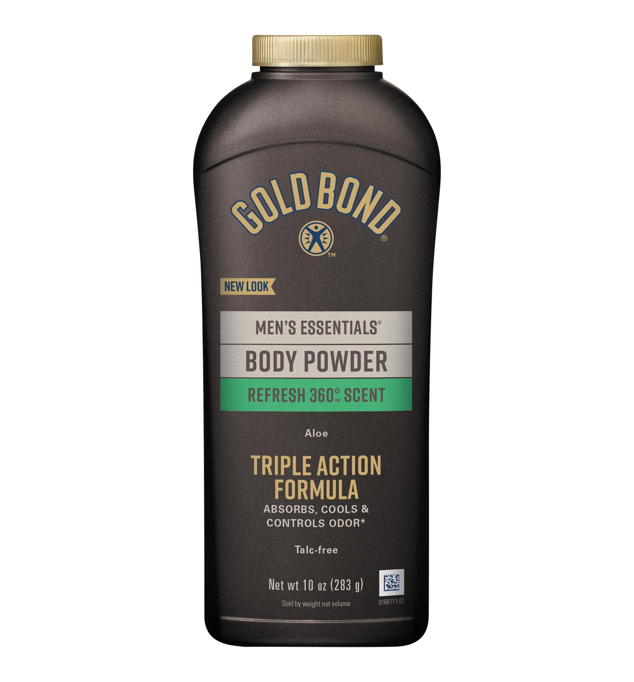 Gold Bond Men's Essentials Talc-Free Body Powder Refresh 360 Scent, Wetness Protection; image 1 of 7
