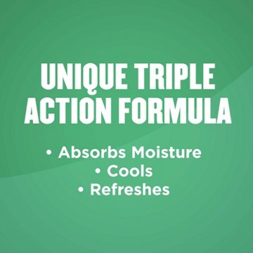 Gold Bond Men's Essentials Talc-Free Body Powder Refresh 360 Scent, Wetness Protection, 10 oz