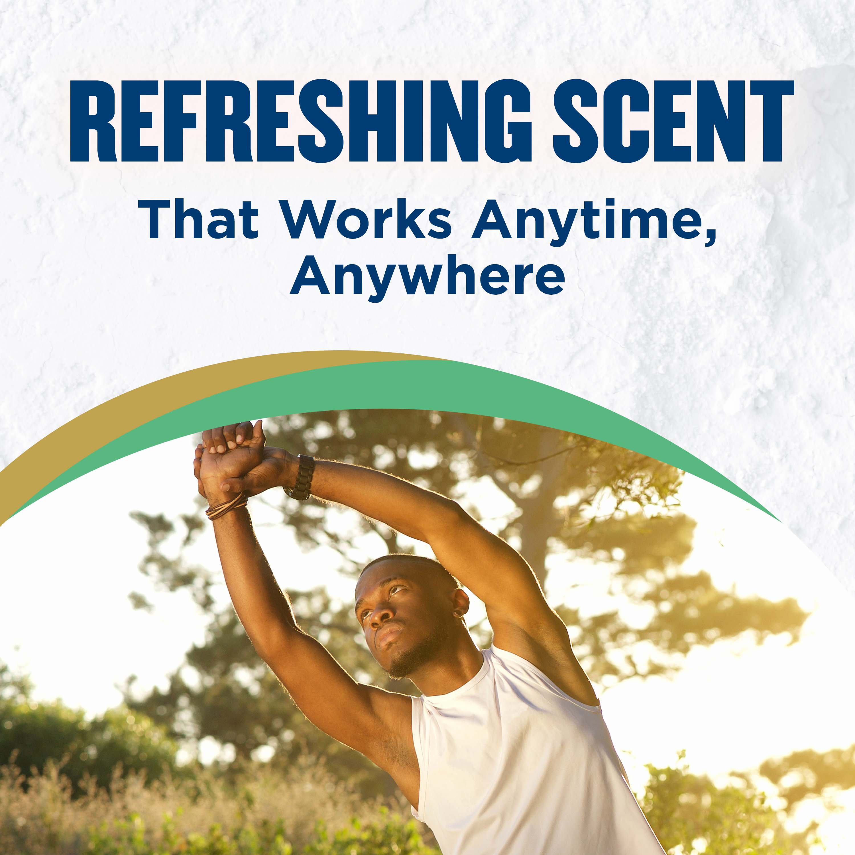 Men's Essentials Body Powder - Refresh 360° scent