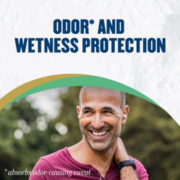 Gold Bond Men's Essentials Talc-Free Body Powder Refresh 360 Scent, Wetness Protection, 10 oz