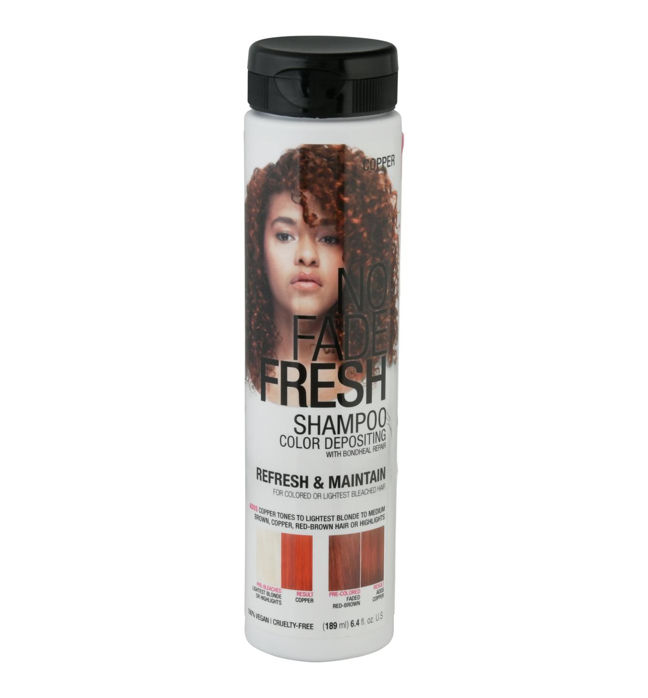 No Fade Fresh Color Depositing Shampoo Spicy Copper; image 1 of 3