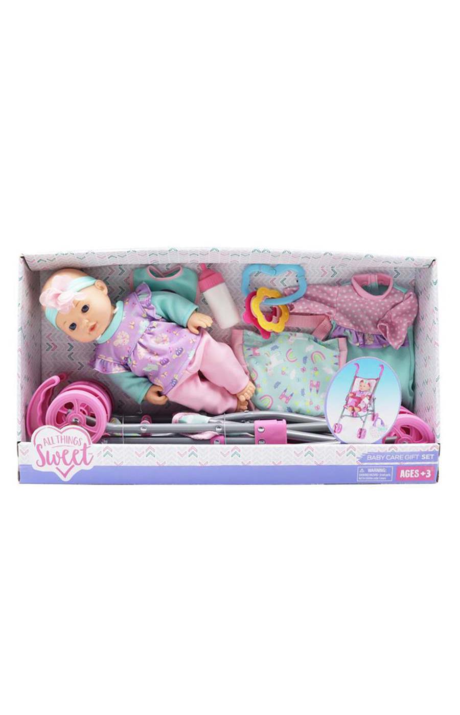 All Things Sweet Baby Doll Care Gift Set, Assorted; image 2 of 2