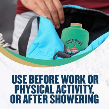 Gold Bond Medicated Talc-Free Extra Strength Body Powderfor Cooling, Absorbing Itch Relief, 10 oz