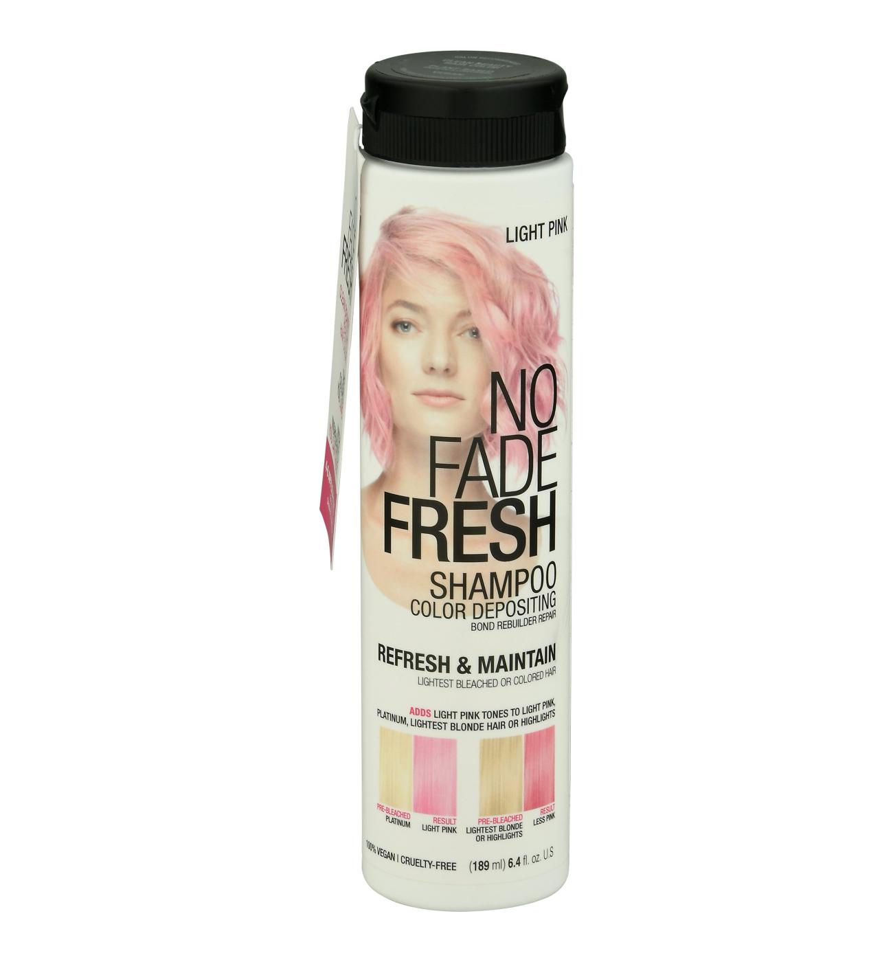 No Fade Fresh Color Depositing Shampoo Light  Pink; image 1 of 3