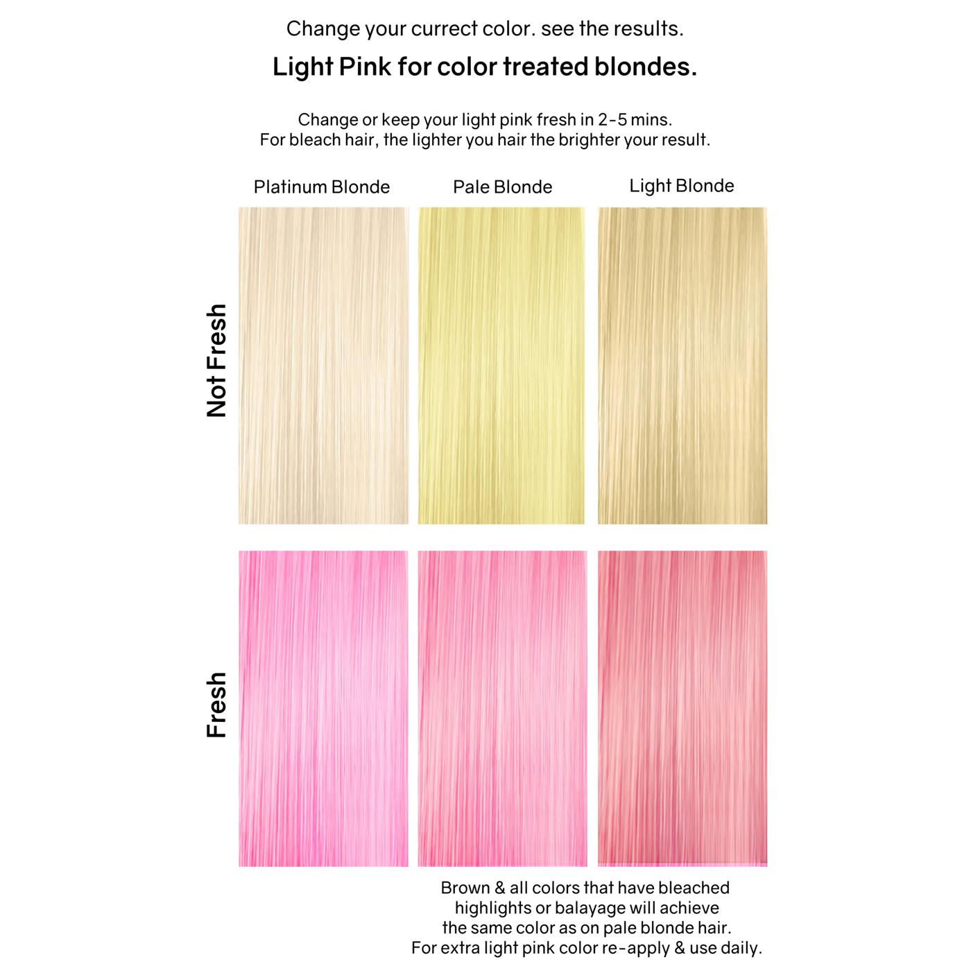 No Fade Fresh Color Depositing Shampoo Light  Pink; image 2 of 3