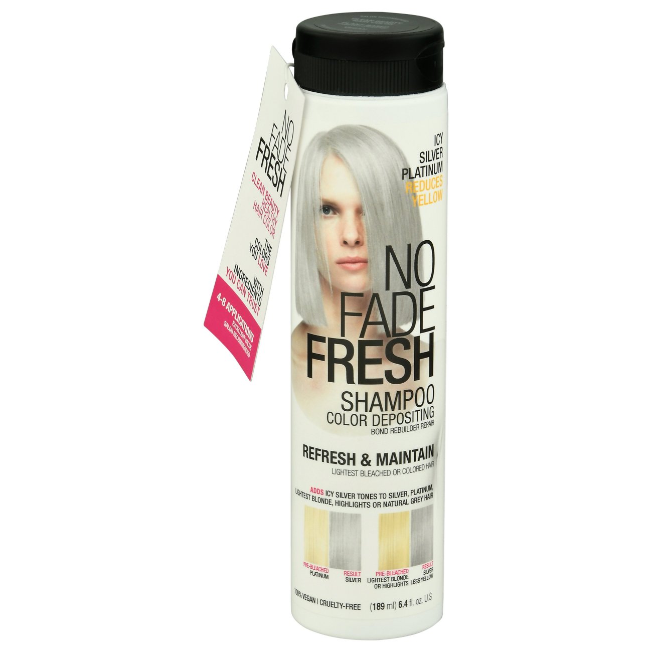 No Fade Fresh Color Depositing Shampoo Icy Silver Platinum Shop Hair