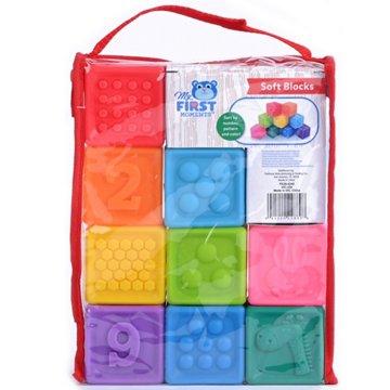 My First Moments Soft Blocks, 9 pc
