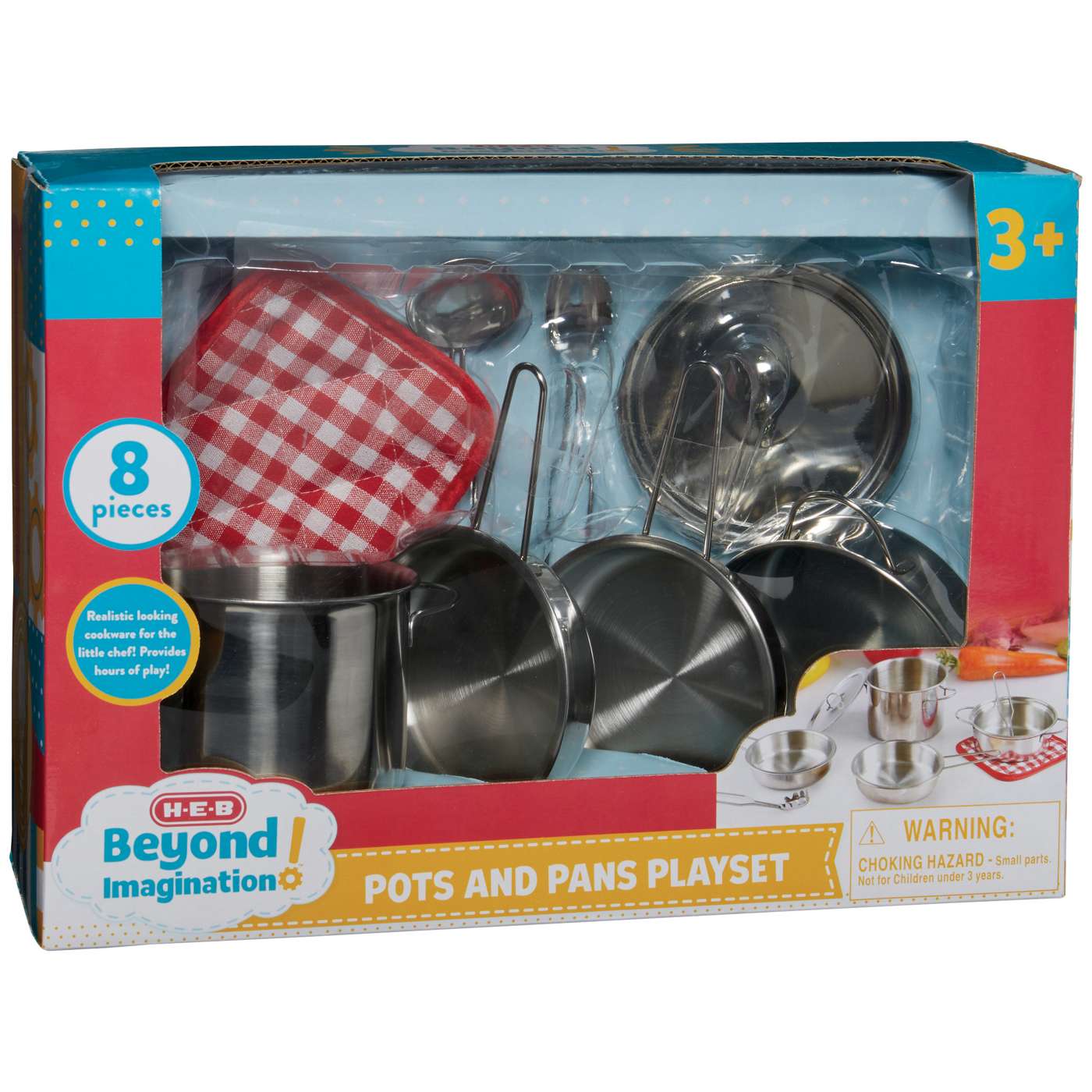 H-E-B Beyond Imagination! Pots and Pans Playset; image 2 of 2