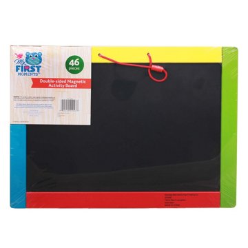 My First Moments Double-Sided Magnetic Activity Board, 46 pc