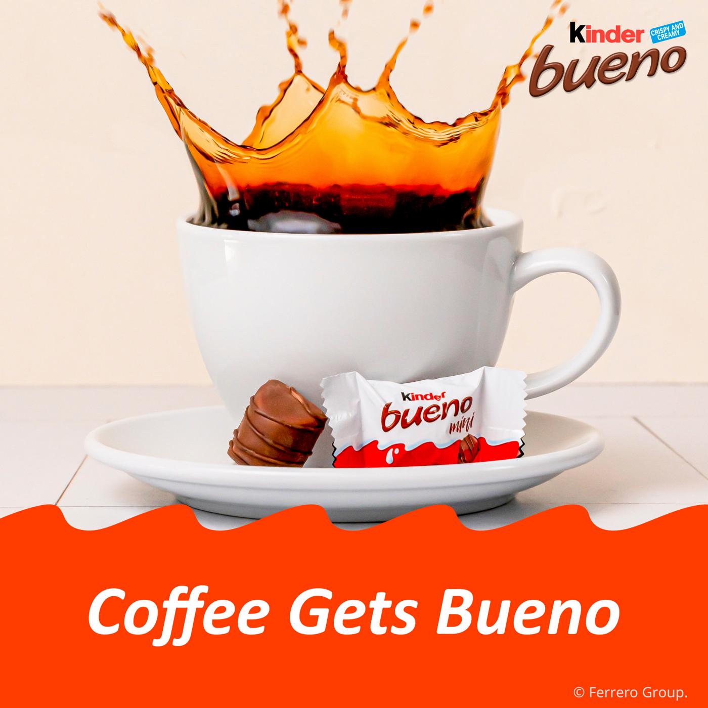 Kinder Bueno Mini Chocolate Bites with Crispy Wafer & Hazelnut Cream - Share Pack; image 2 of 6