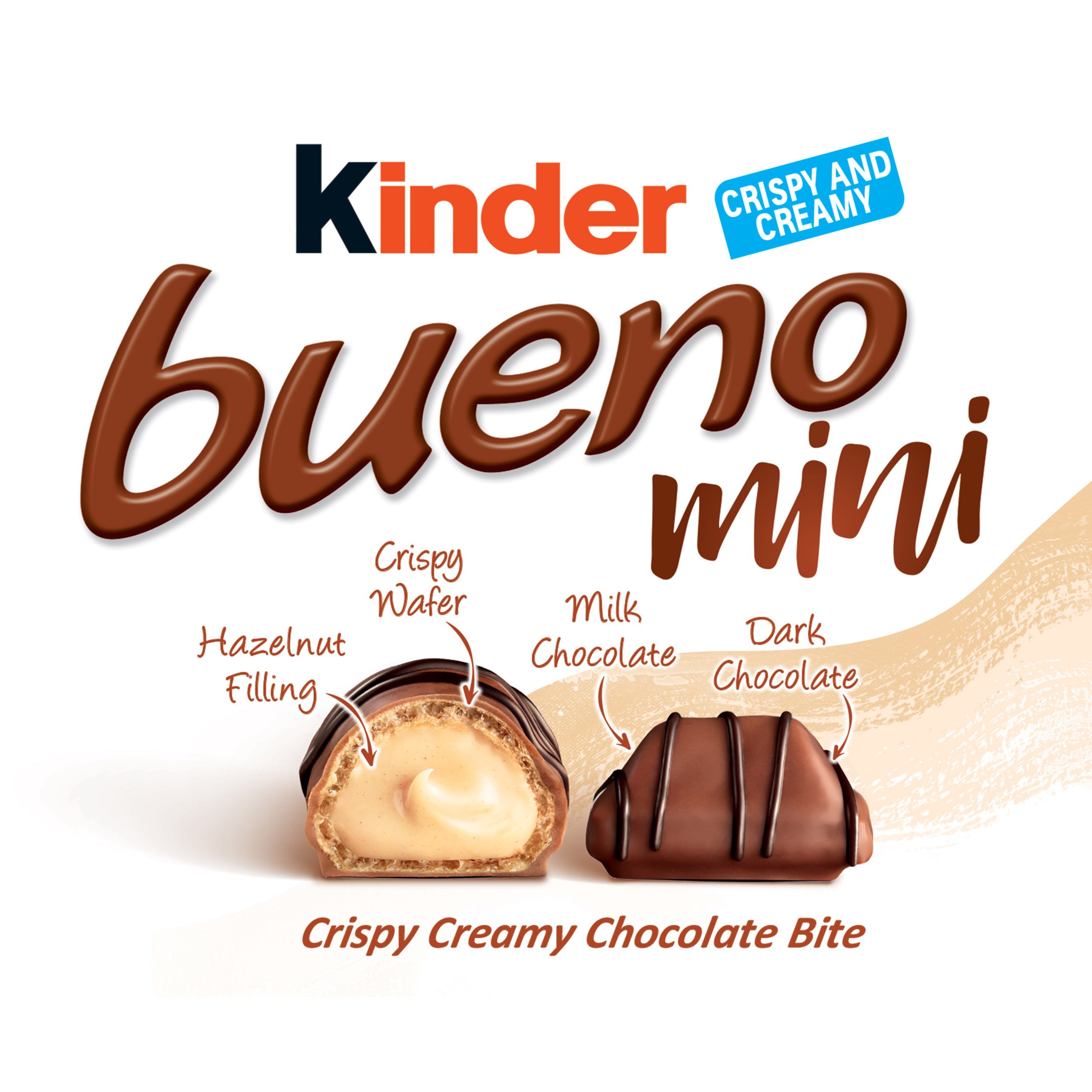 Kinder Bueno Mini Crispy Chocolate Bites - Share Pack - Shop Candy at H-E-B