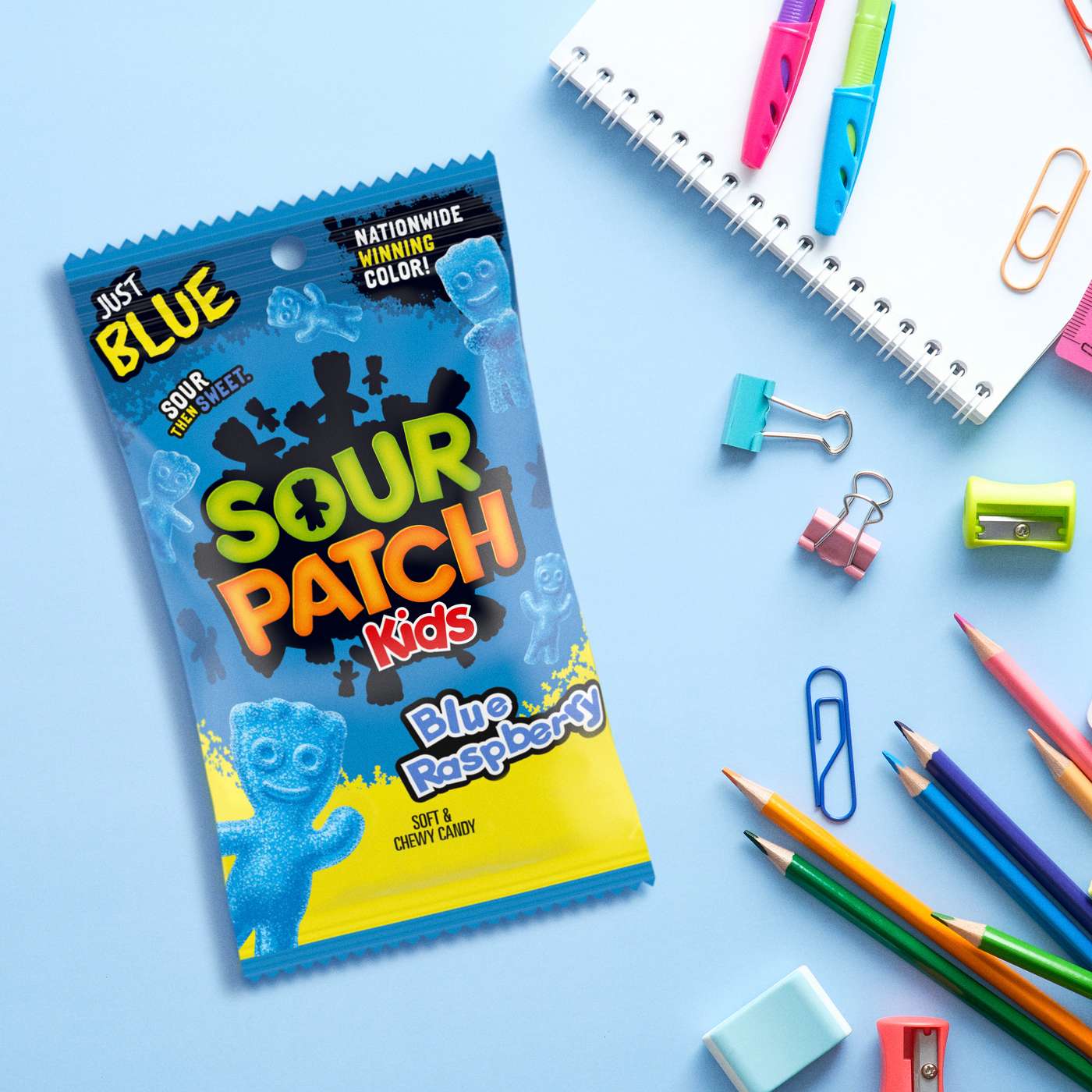 Sour Patch Kids Blue Raspberry Soft & Chewy Candy; image 2 of 10