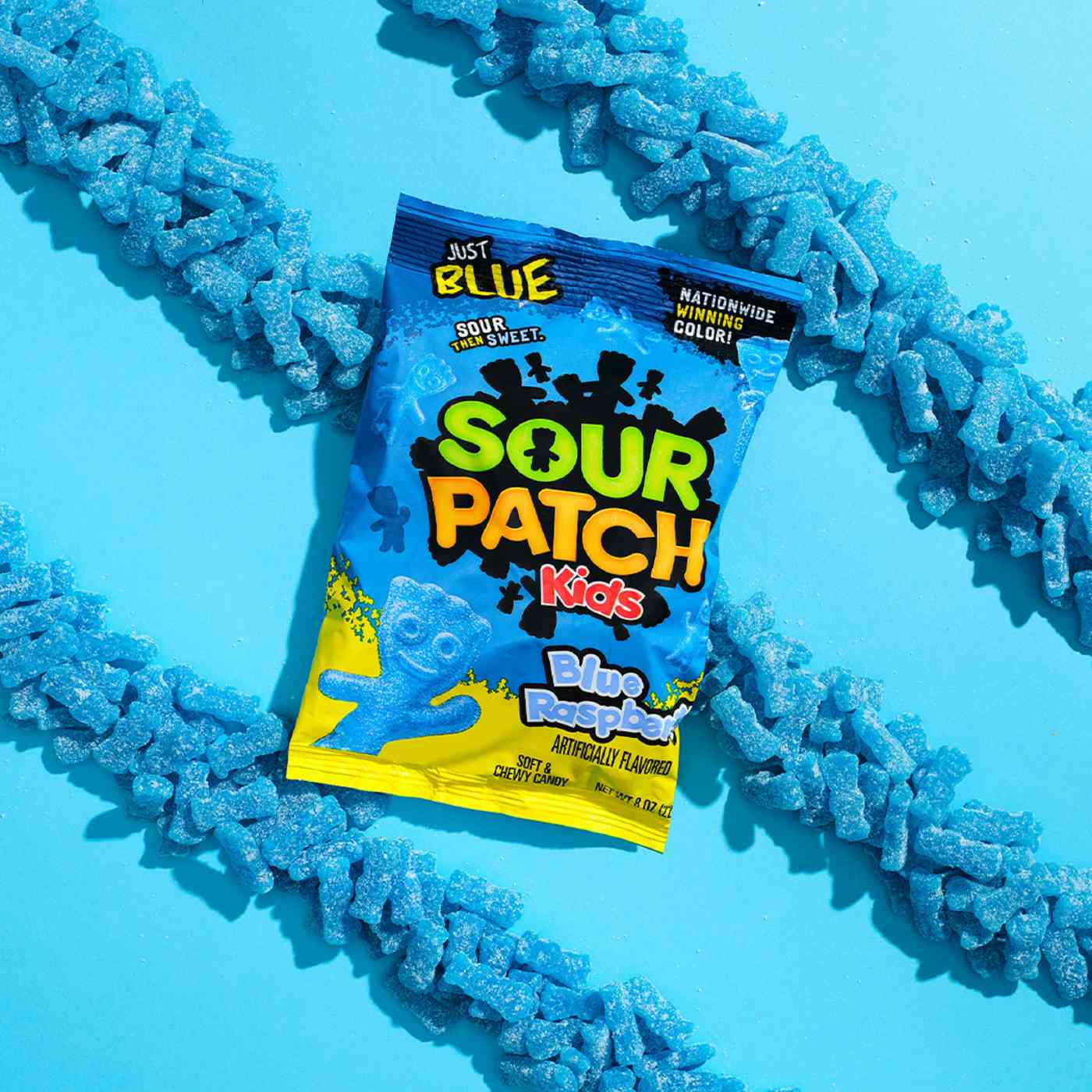 Sour Patch Kids Blue Raspberry Soft & Chewy Candy; image 4 of 10