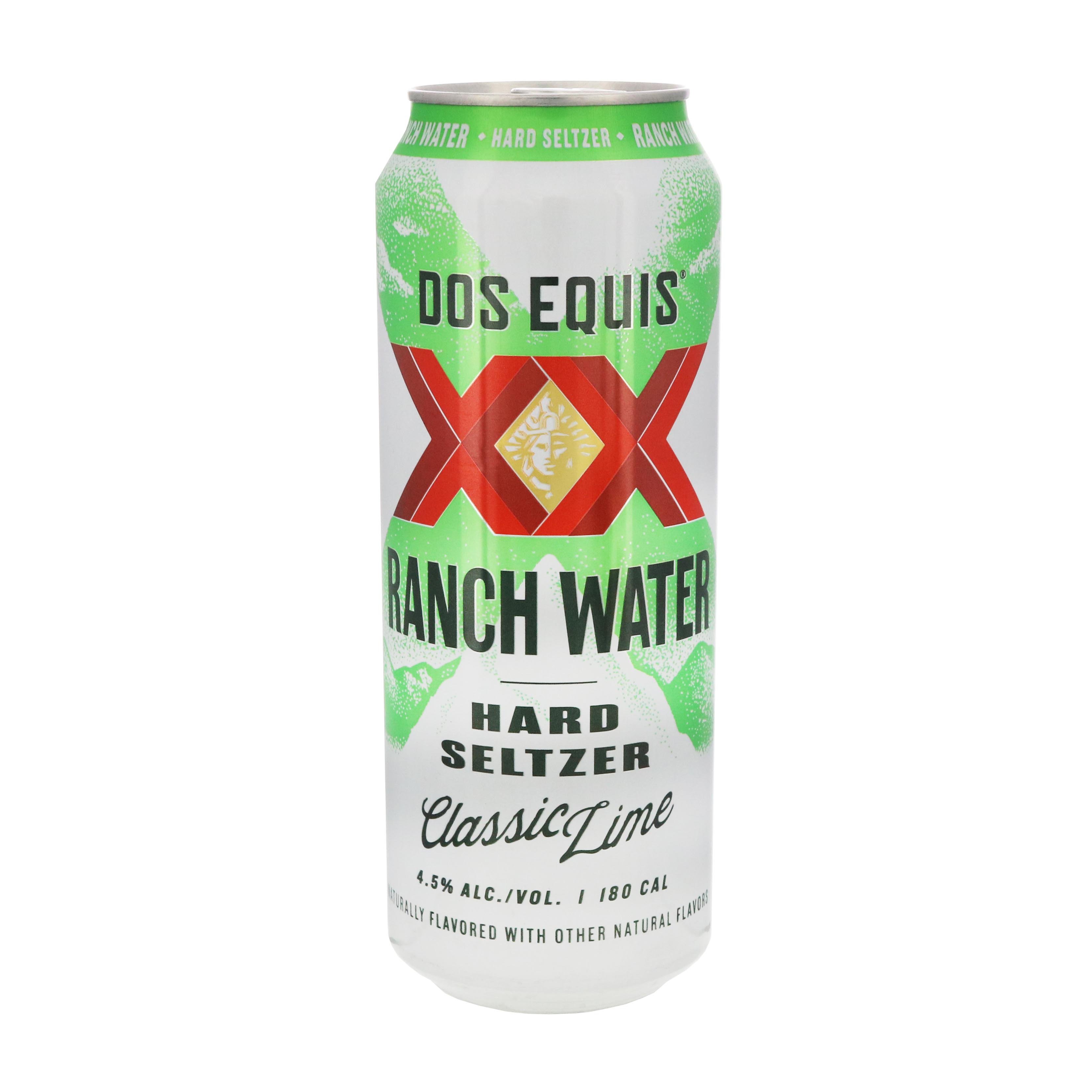 Dos Equis Ranch Water Classic Lime Hard Seltzer Shop Malt beverages