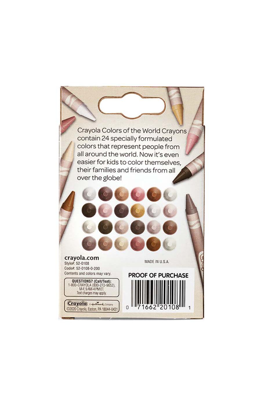 Crayola Colors Of The World Skin Tone Crayons; image 2 of 3