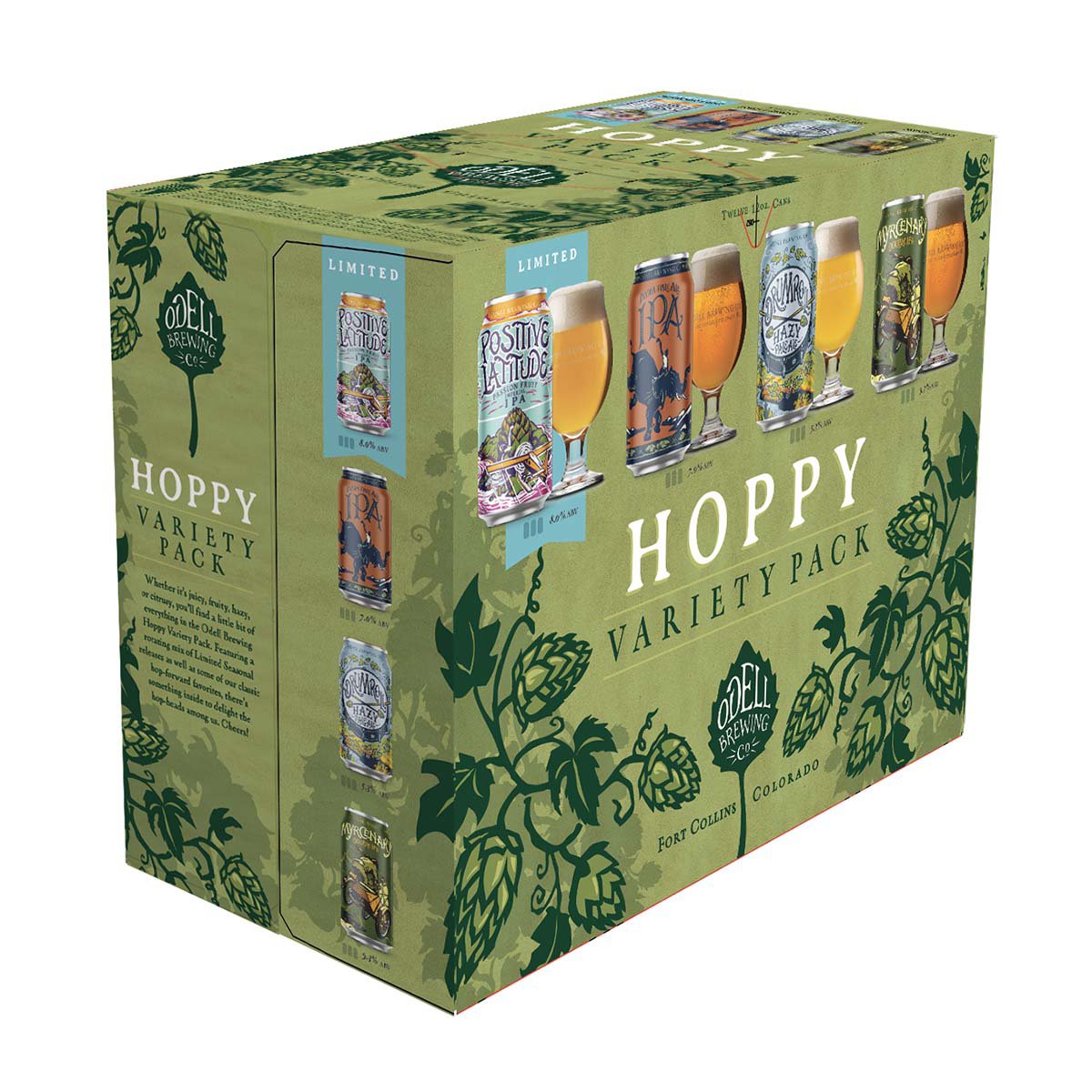 Odell Hoppy Variety Pack 12 oz Cans Shop Beer at HEB