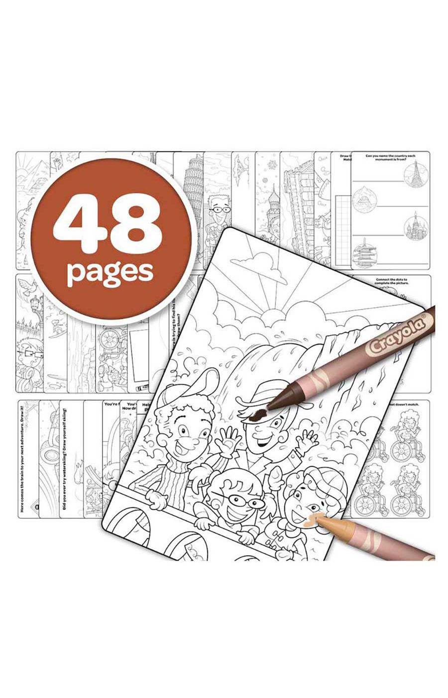Crayola Colors Of The World Coloring Book; image 3 of 4