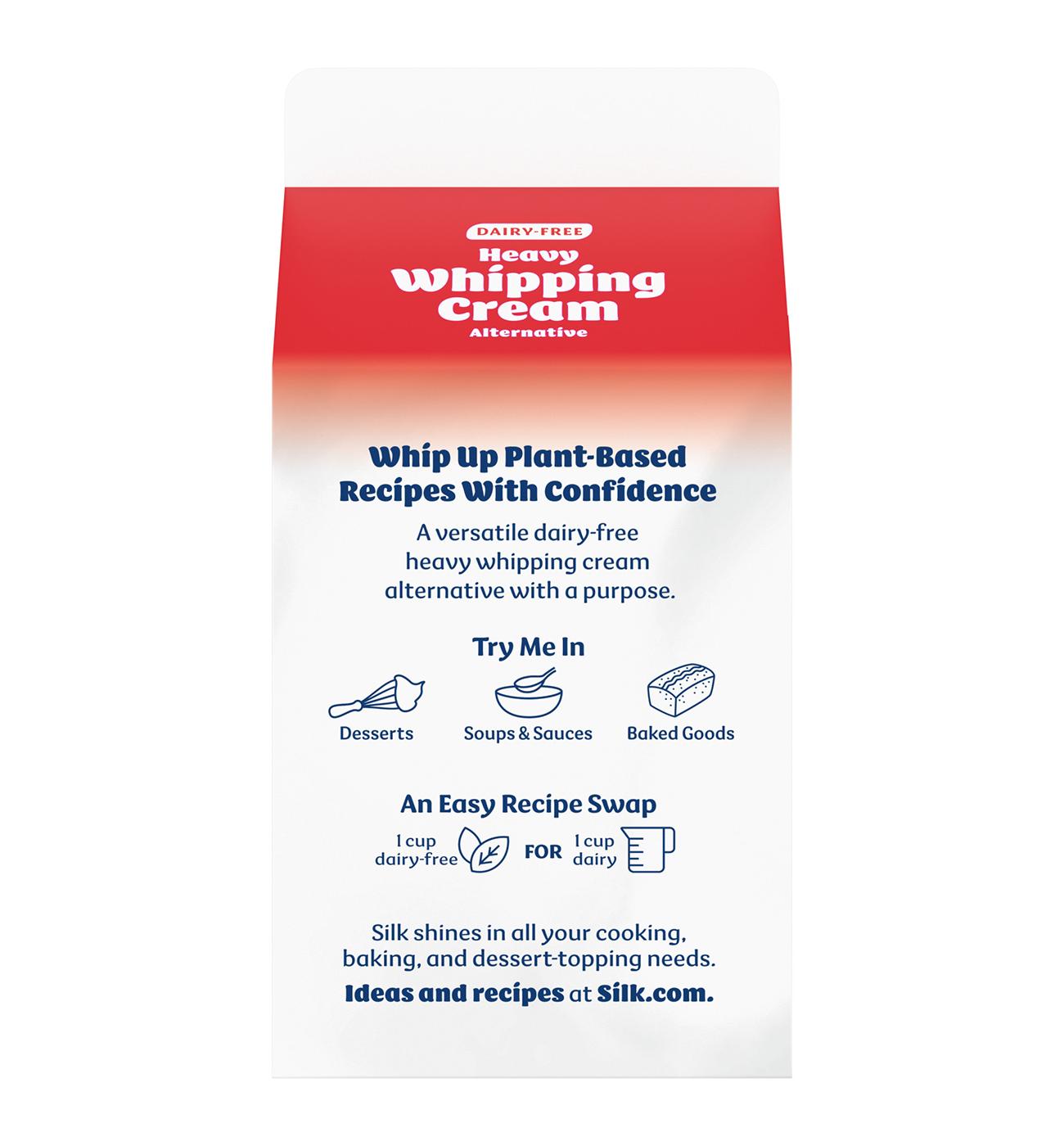 Silk Dairy Free Heavy Whipping Cream Alternative; image 3 of 6