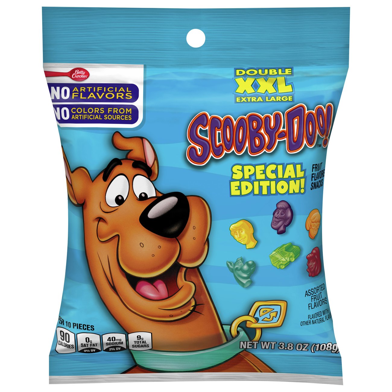 Betty Crocker ScoobyDoo! Assorted Fruit Flavored Snack Shop Fruit