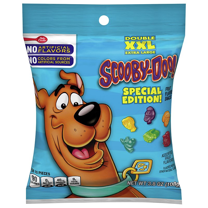 Betty Crocker Scooby Doo Assorted Fruit Flavored Snack Shop Snacks 