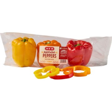 H-E-B Fresh Sunrise Bell Peppers