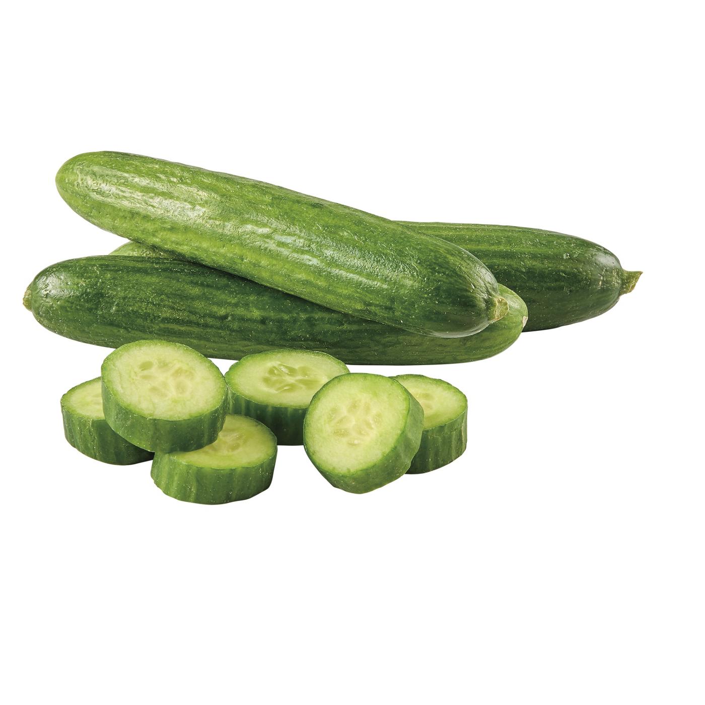 H-E-B Organics Fresh Mini Seedless Cucumbers; image 2 of 2