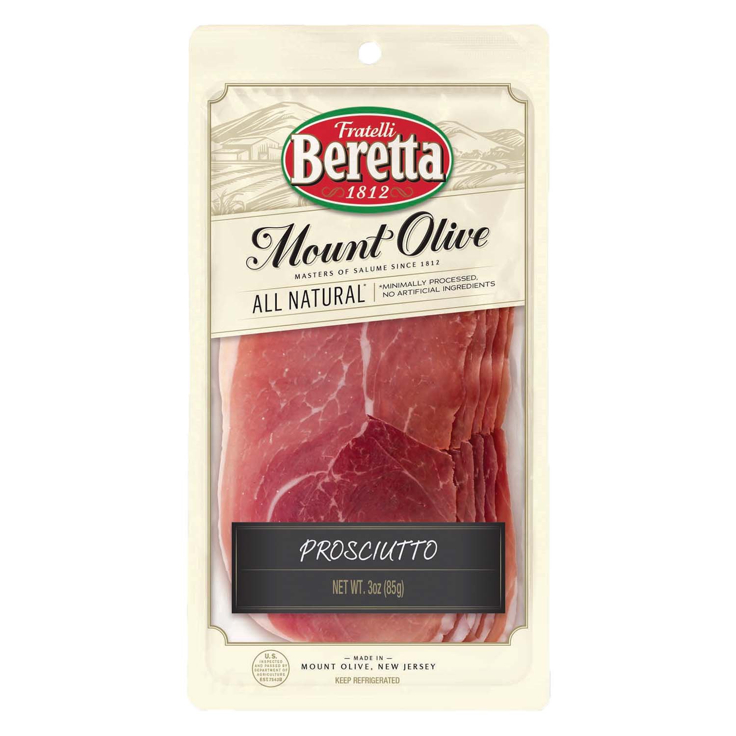 Beretta Mt. Olive Natural Sliced Prosciutto Shop Meat at HEB