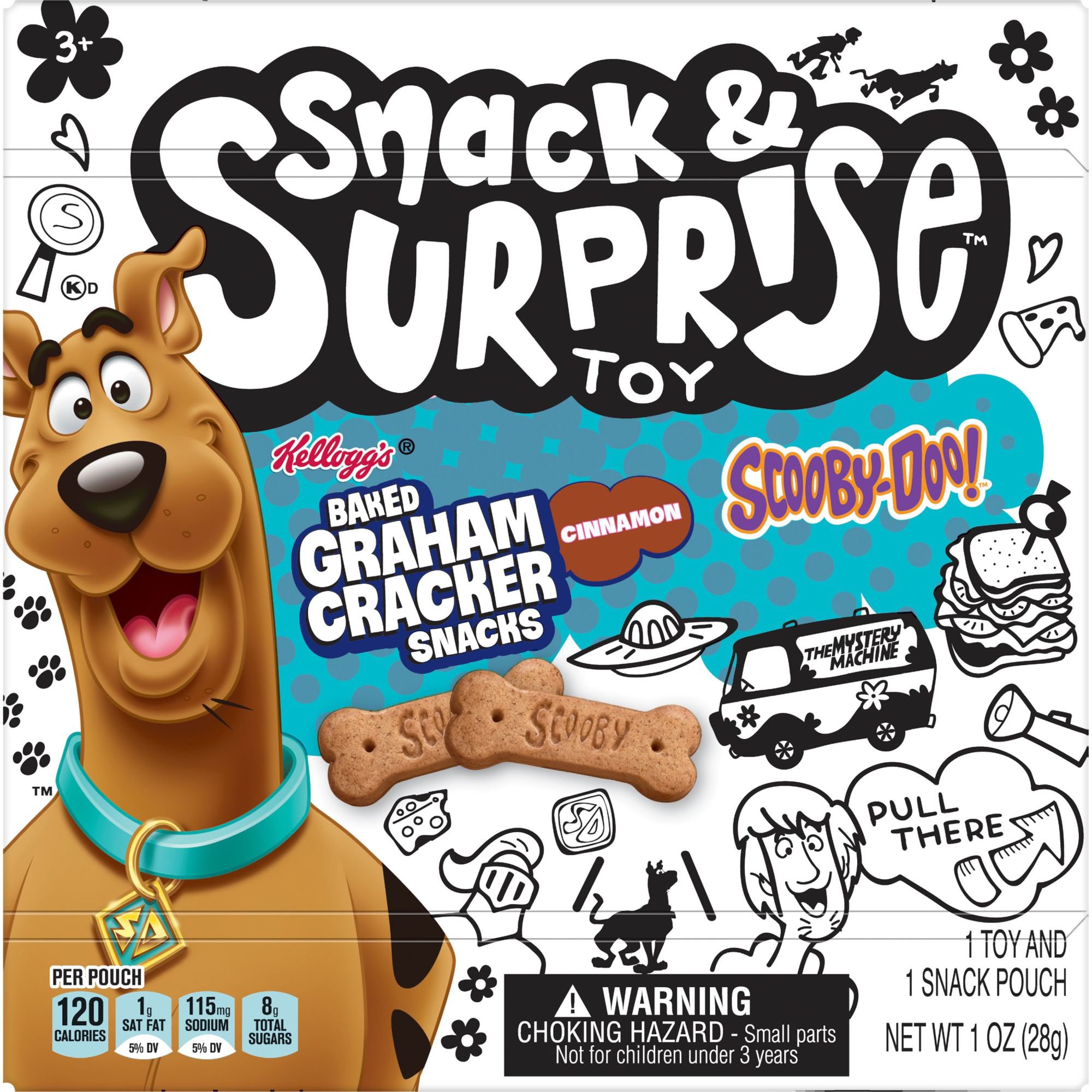 scooby doo snack and surprise toy