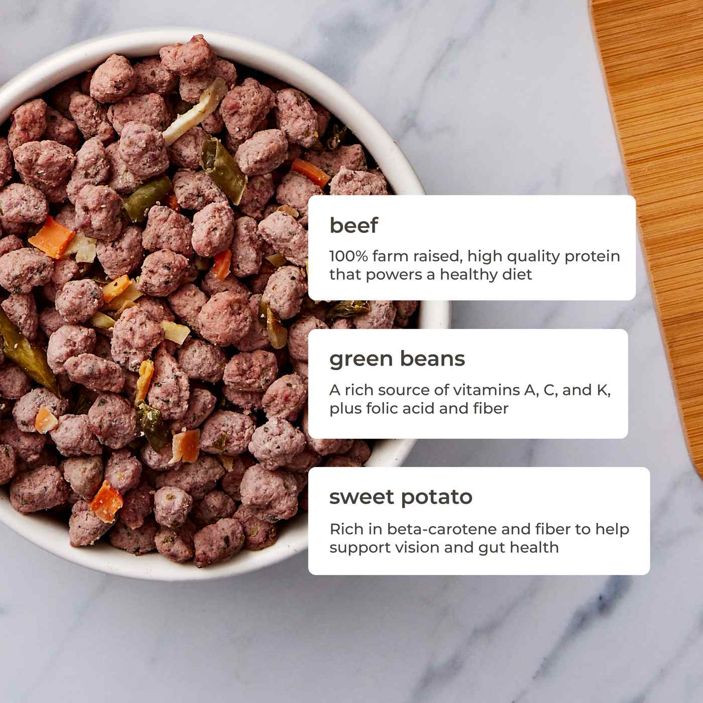 Freshpet Small Dog Bite Size Beef & Egg Fresh Dog Food Shop Food at HEB