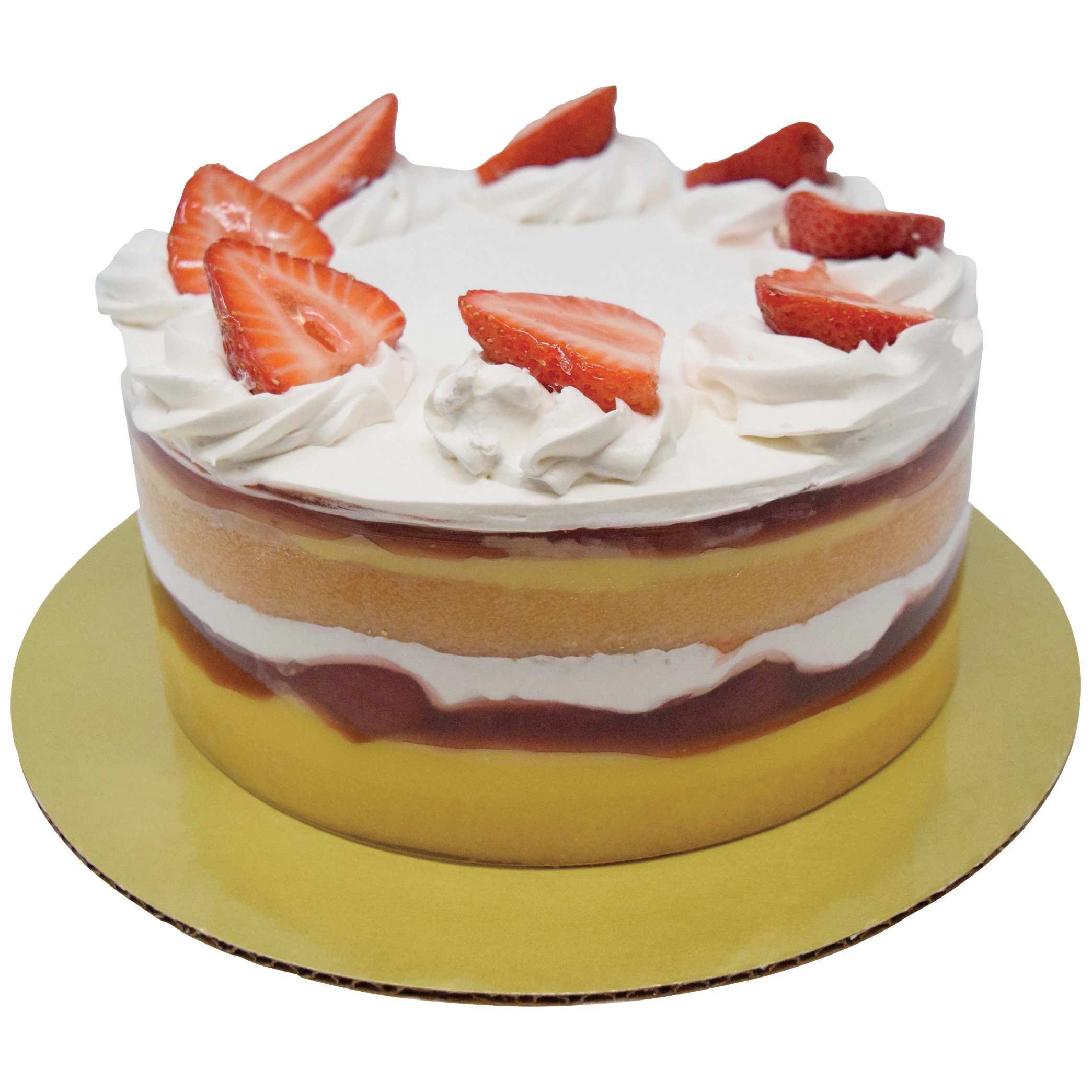 H-E-B Strawberry Custard Cake - Shop Cakes At H-E-B