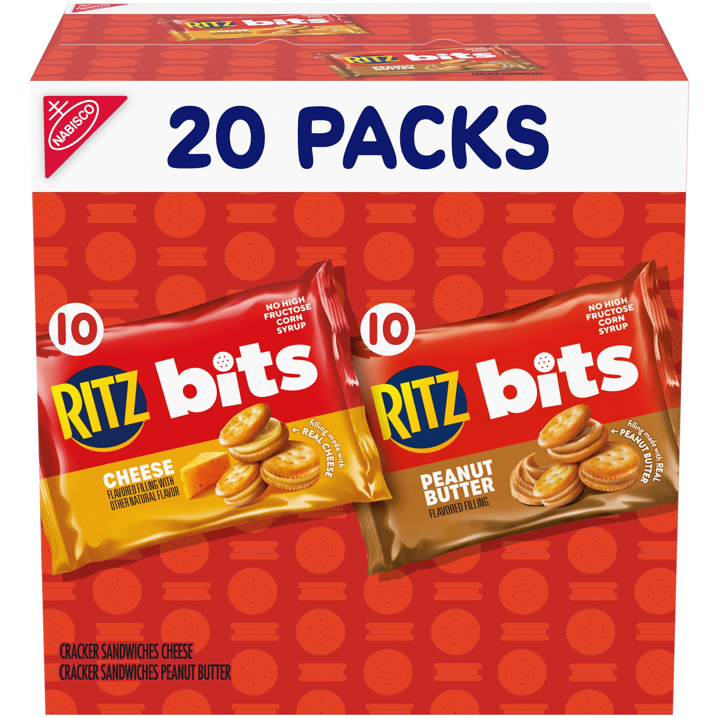 Ritz Bits Cheese and RITZ Bits Peanut Butter - Shop Crackers ...