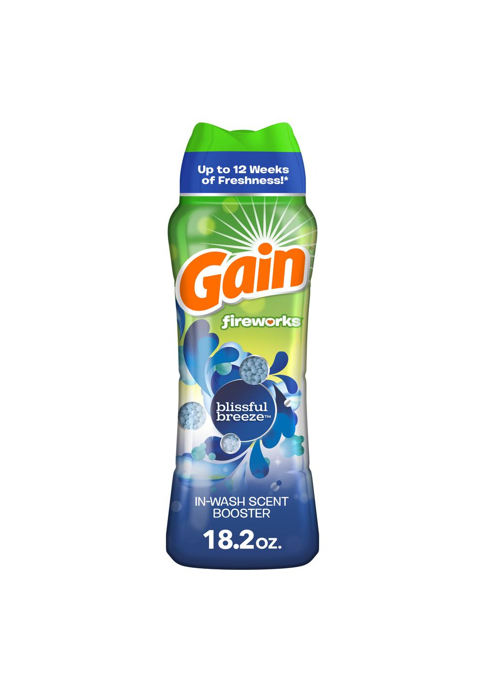 Gain Fireworks InWash Scent Booster Beads Blissful Breeze Shop