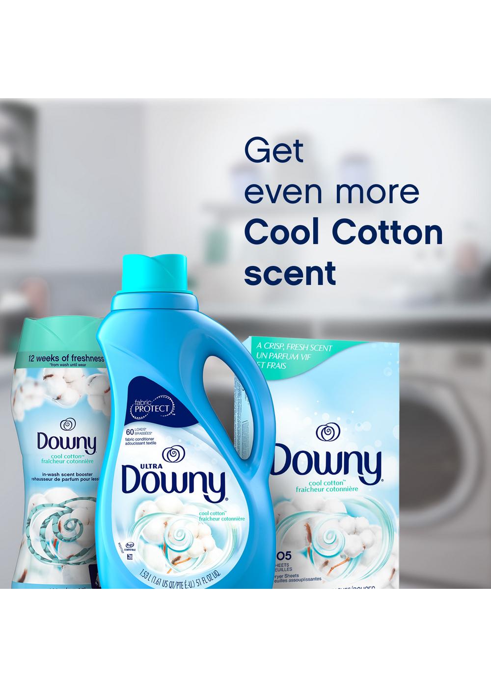 Downy In-Wash Scent Booster - Cool Cotton; image 3 of 14