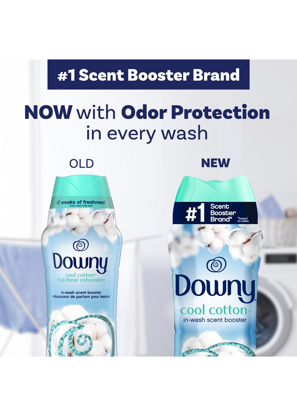 Downy In-Wash Scent Booster - Cool Cotton; image 6 of 14