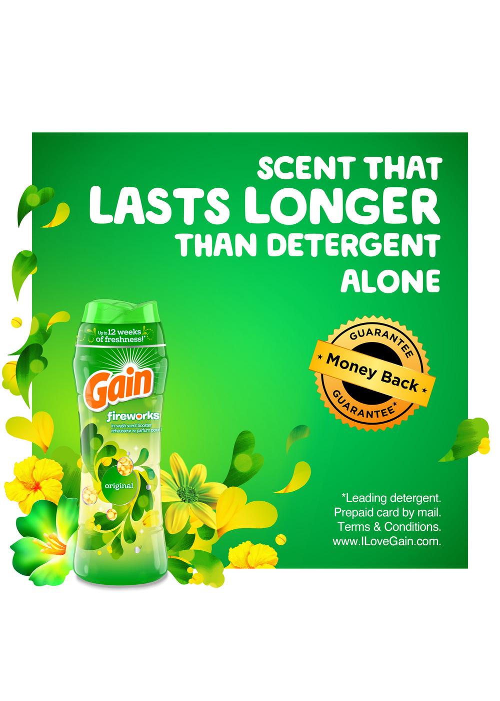 Gain Fireworks In-Wash Scent Booster - Original; image 5 of 11