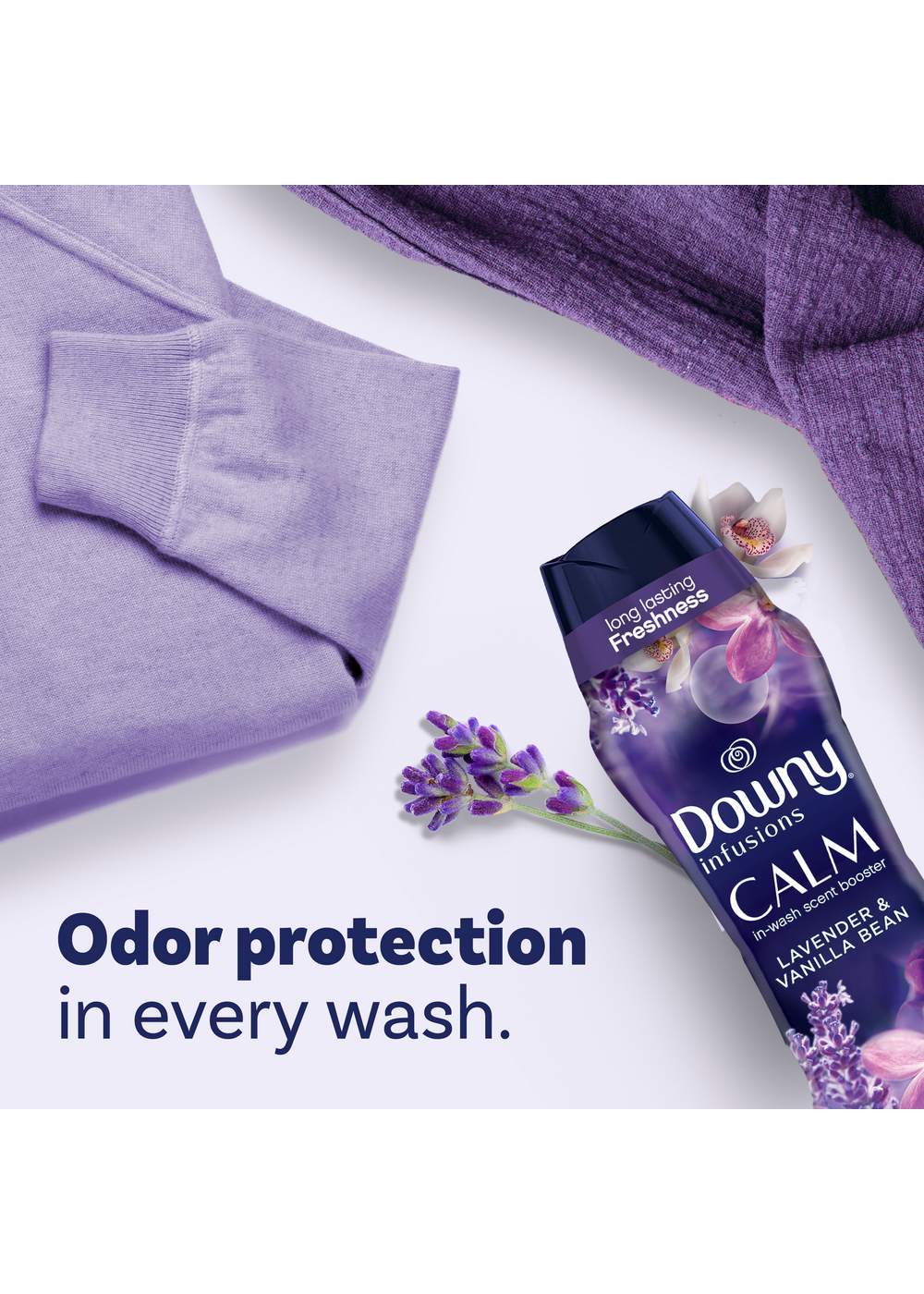 Downy Infusions Calm In-Wash Scent Booster - Lavender & Vanilla; image 10 of 11