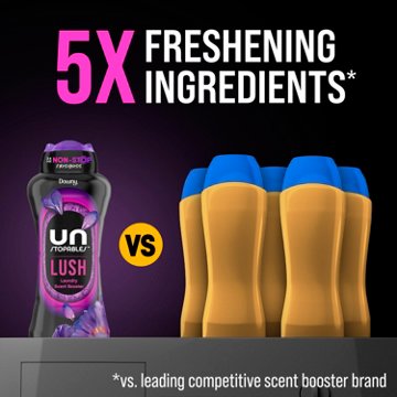 Downy Unstopables In-Wash Scent Booster Beads - Lush, 24 oz